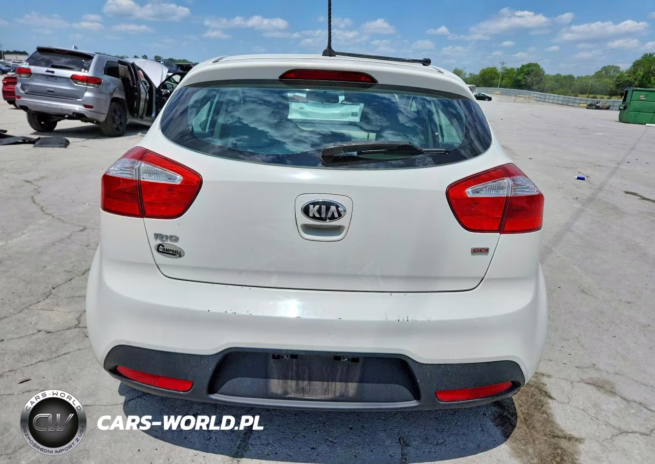 2013 Kia Rio Lx VIN:KNADM5A39D6307713 - 6
