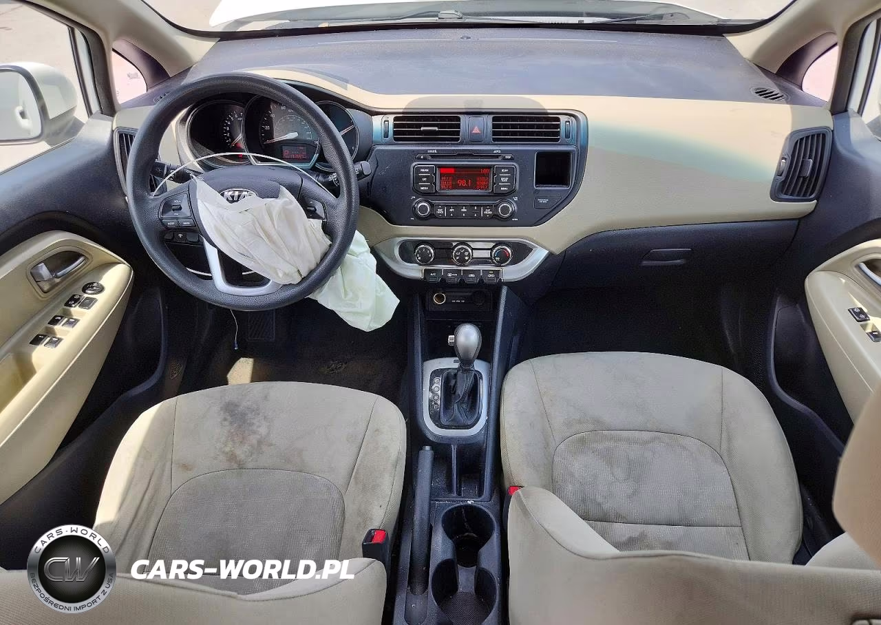 2013 Kia Rio Lx VIN:KNADM5A39D6307713 - 8