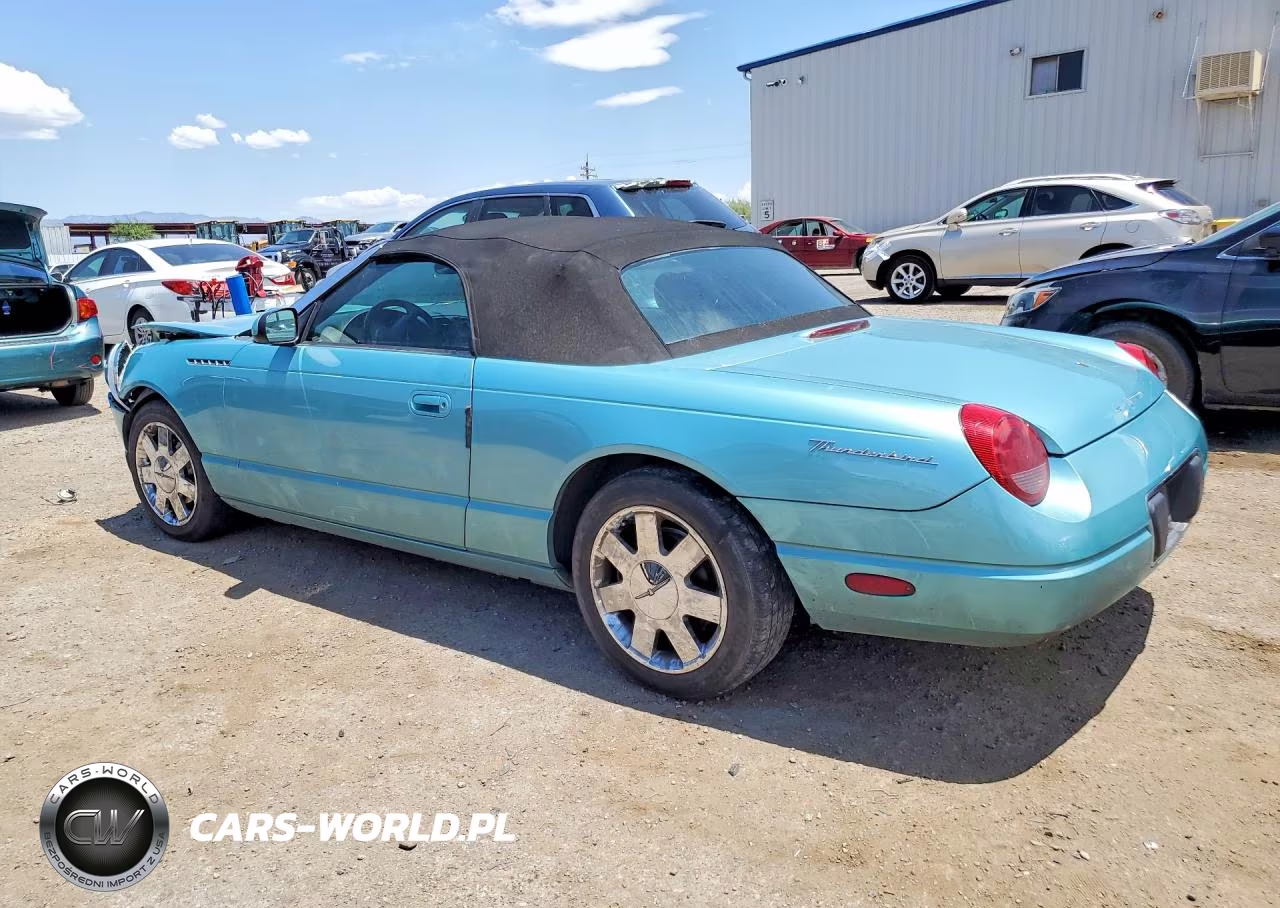 2002 Ford Thunderbird VIN:1FAHP60A12Y105358 - 2