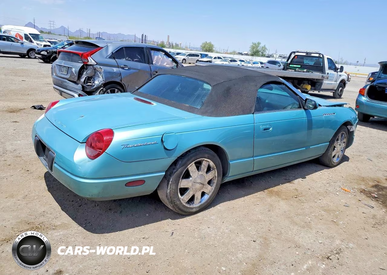 2002 Ford Thunderbird VIN:1FAHP60A12Y105358 - 3