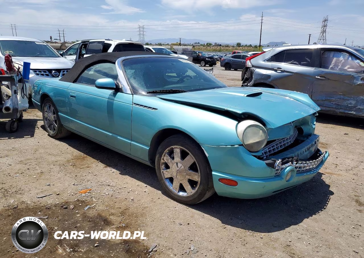 2002 Ford Thunderbird VIN:1FAHP60A12Y105358 - 4