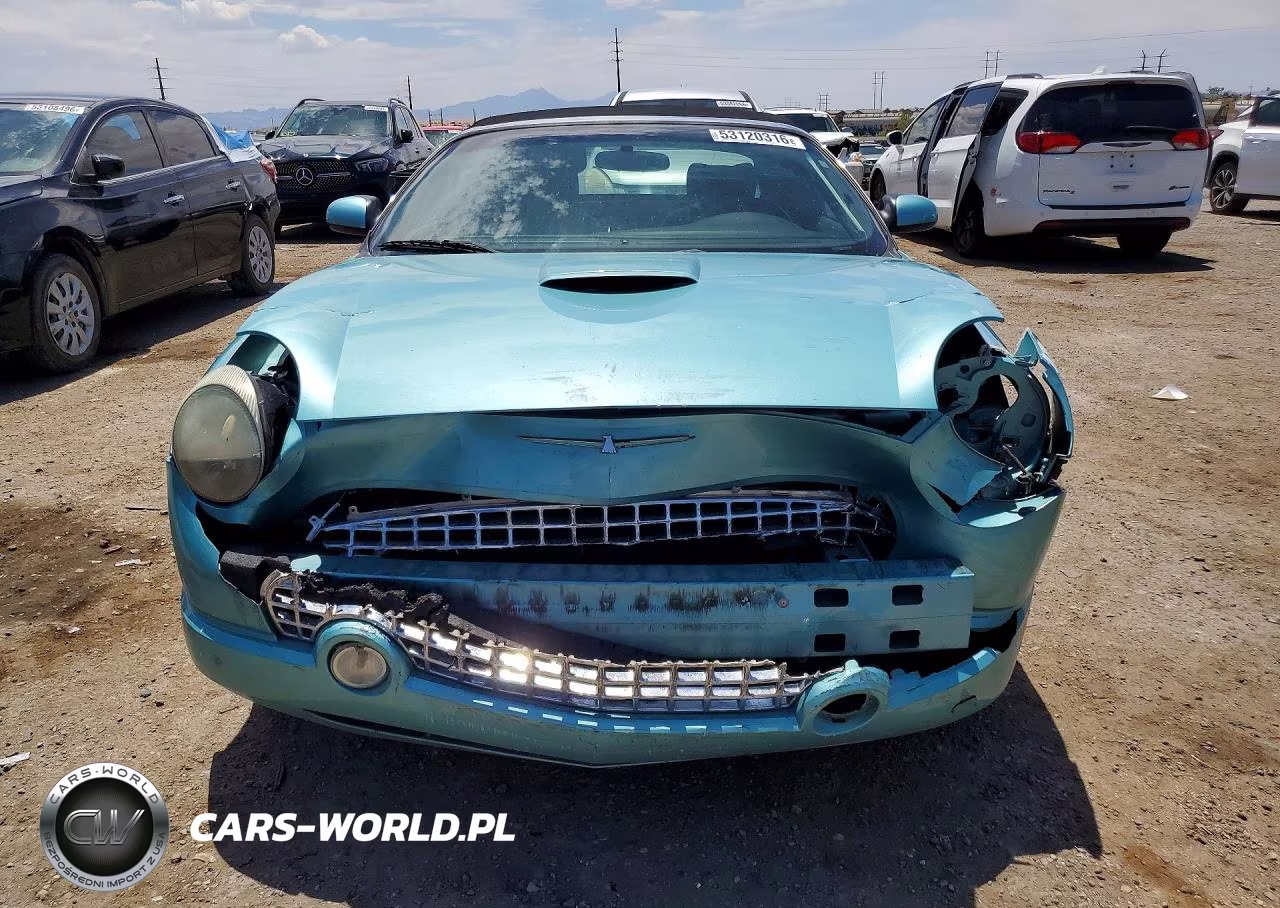 2002 Ford Thunderbird VIN:1FAHP60A12Y105358 - 5