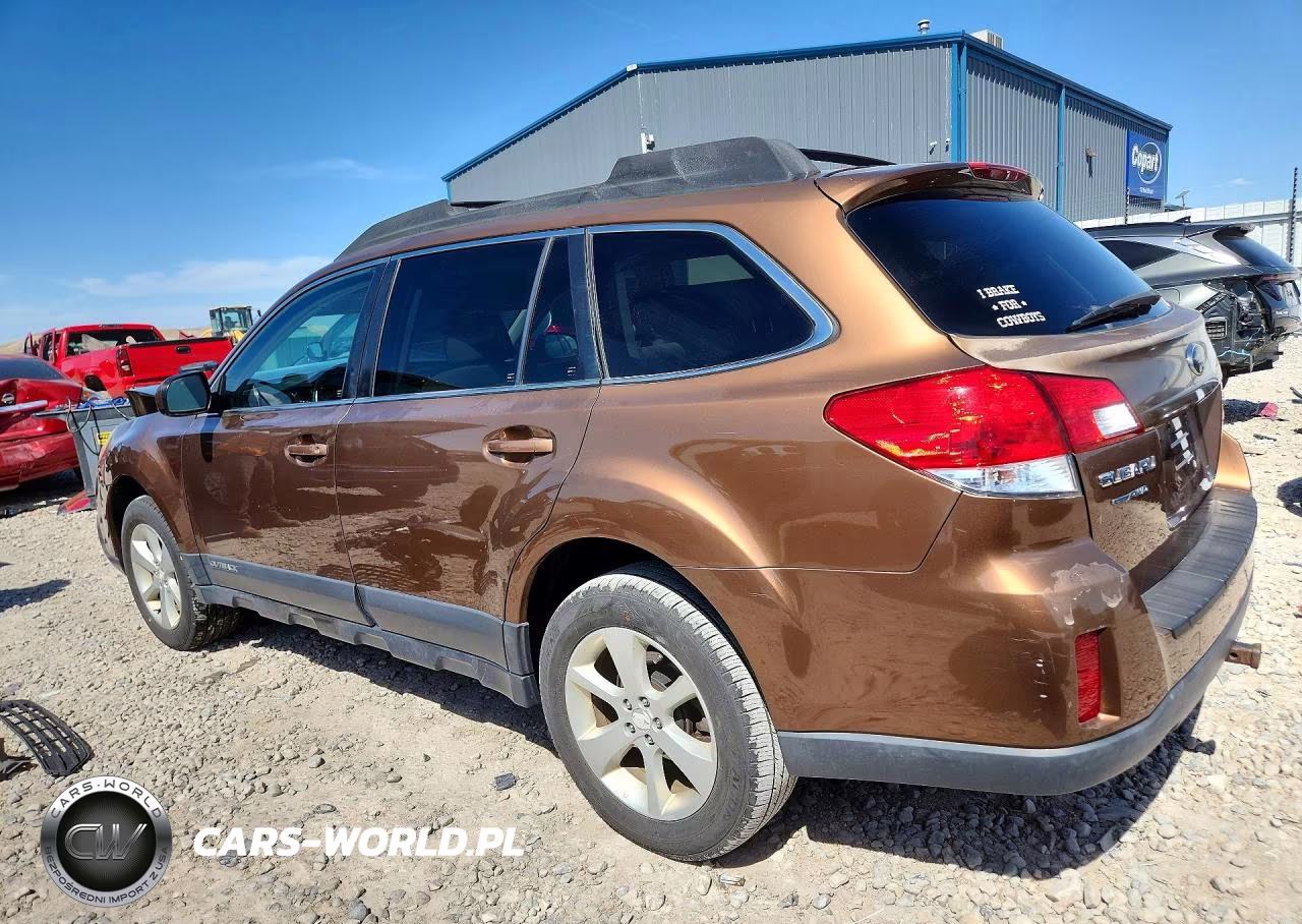 2013 Subaru Outback 2.5I Premium VIN:4S4BRBCC5D3289313 - 2