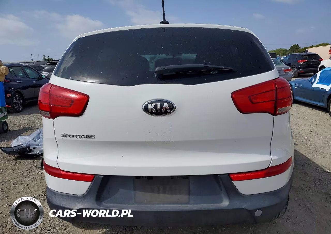2015 Kia Sportage Lx VIN:KNDPB3AC9F7765632 - 6