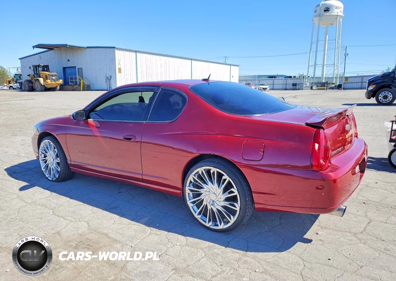 2007 Chevrolet Monte Carlo Lt VIN:2G1WK15K479375015 - 2