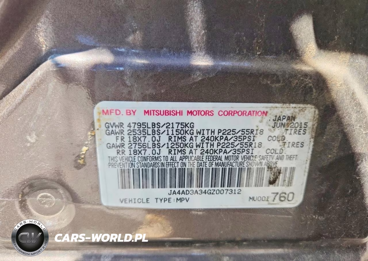 2016 Mitsubishi Outlander Se VIN:JA4AD3A34GZ007312 - 13