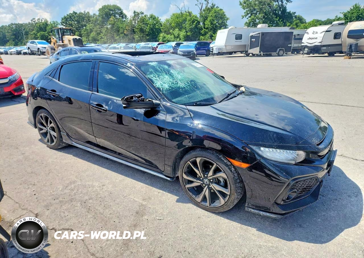 2017 Honda Civic Sport Touring VIN:SHHFK7H9XHU228986 - 4