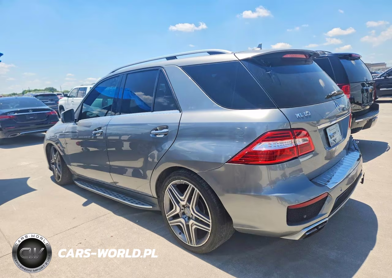 2014 Mercedes-Benz Ml 63 Amg VIN:4JGDA7EB0EA283479 - 2