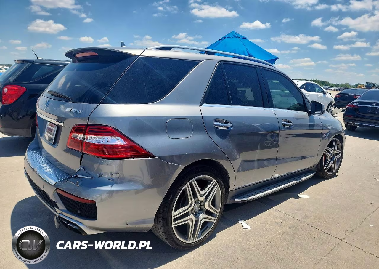 2014 Mercedes-Benz Ml 63 Amg VIN:4JGDA7EB0EA283479 - 3