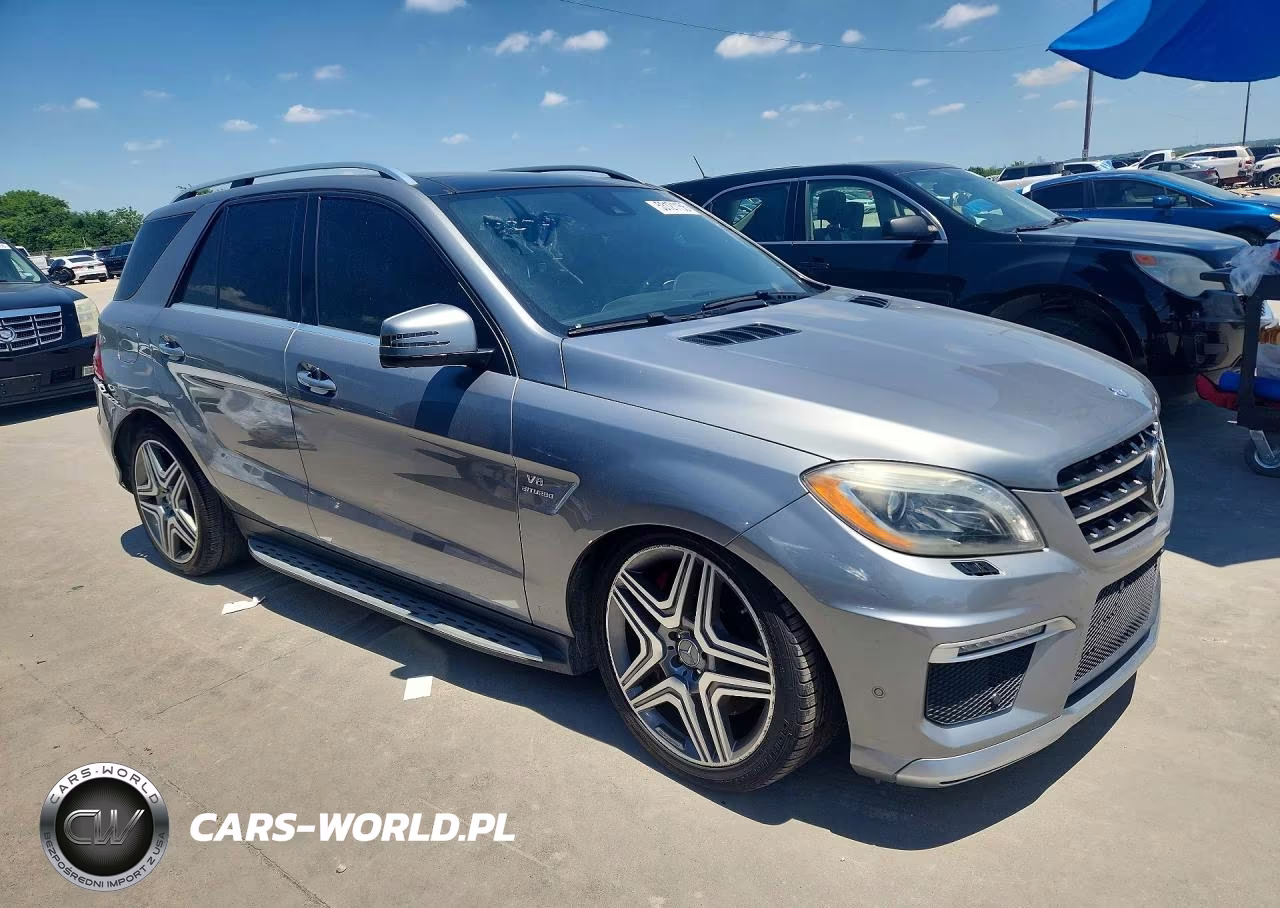 2014 Mercedes-Benz Ml 63 Amg VIN:4JGDA7EB0EA283479 - 4