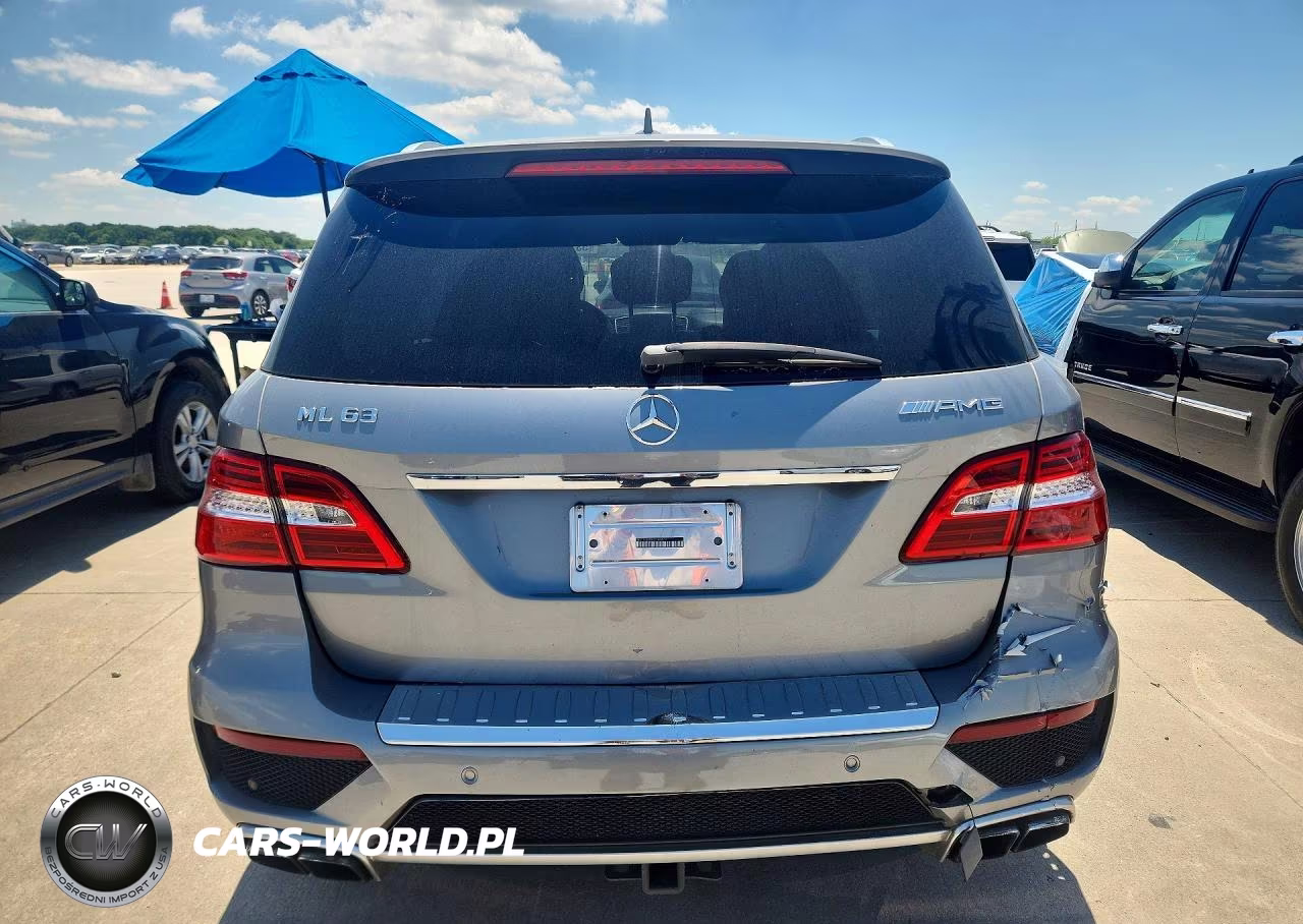 2014 Mercedes-Benz Ml 63 Amg VIN:4JGDA7EB0EA283479 - 6