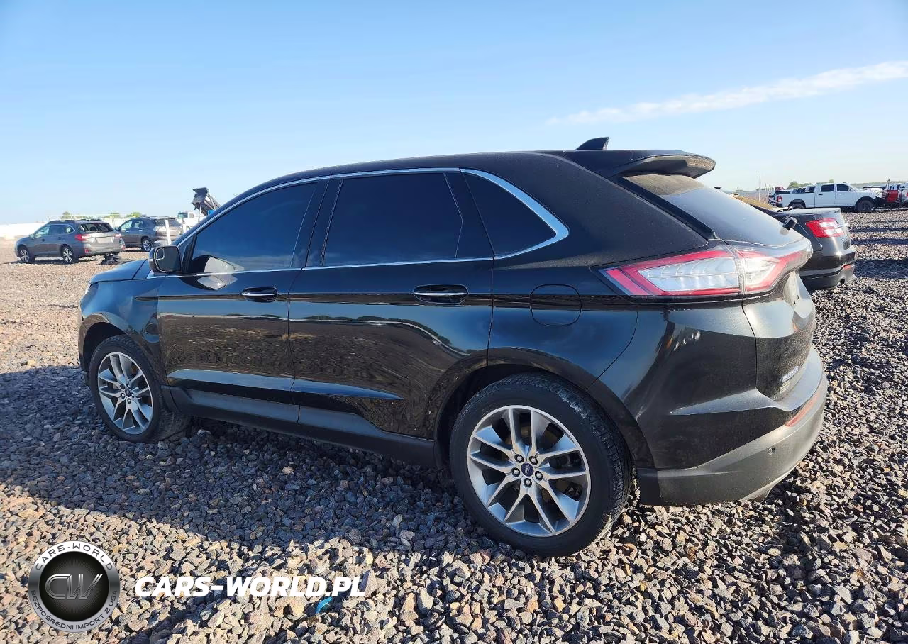 2015 Ford Edge Titanium VIN:2FMTK4K81FBB81078 - 2