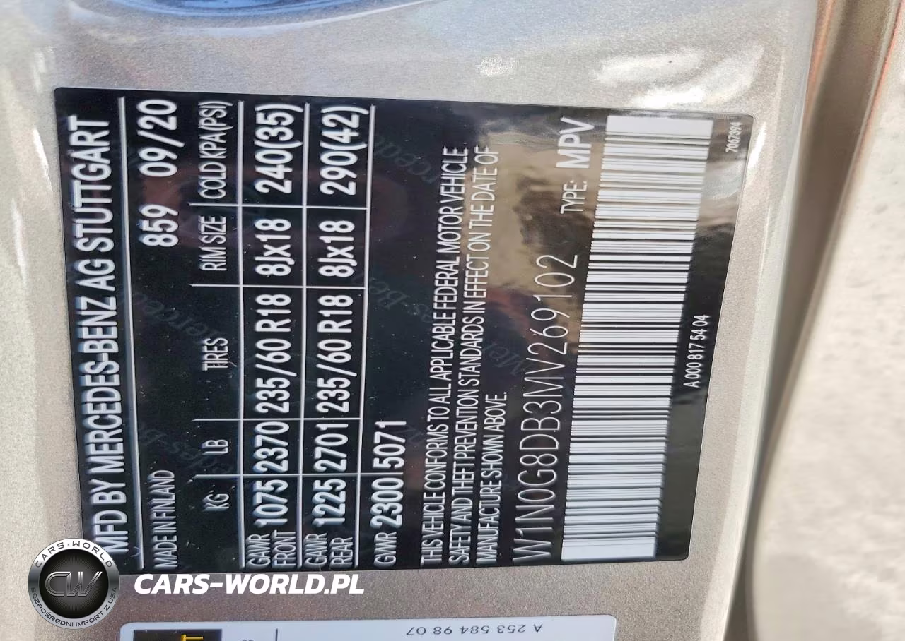 2021 Mercedes-Benz Glc 300 VIN:W1N0G8DB3MV269102 - 12