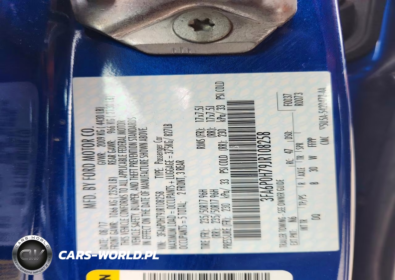 2018 Ford Fusion Se VIN:3FA6P0H79JR108258 - 12
