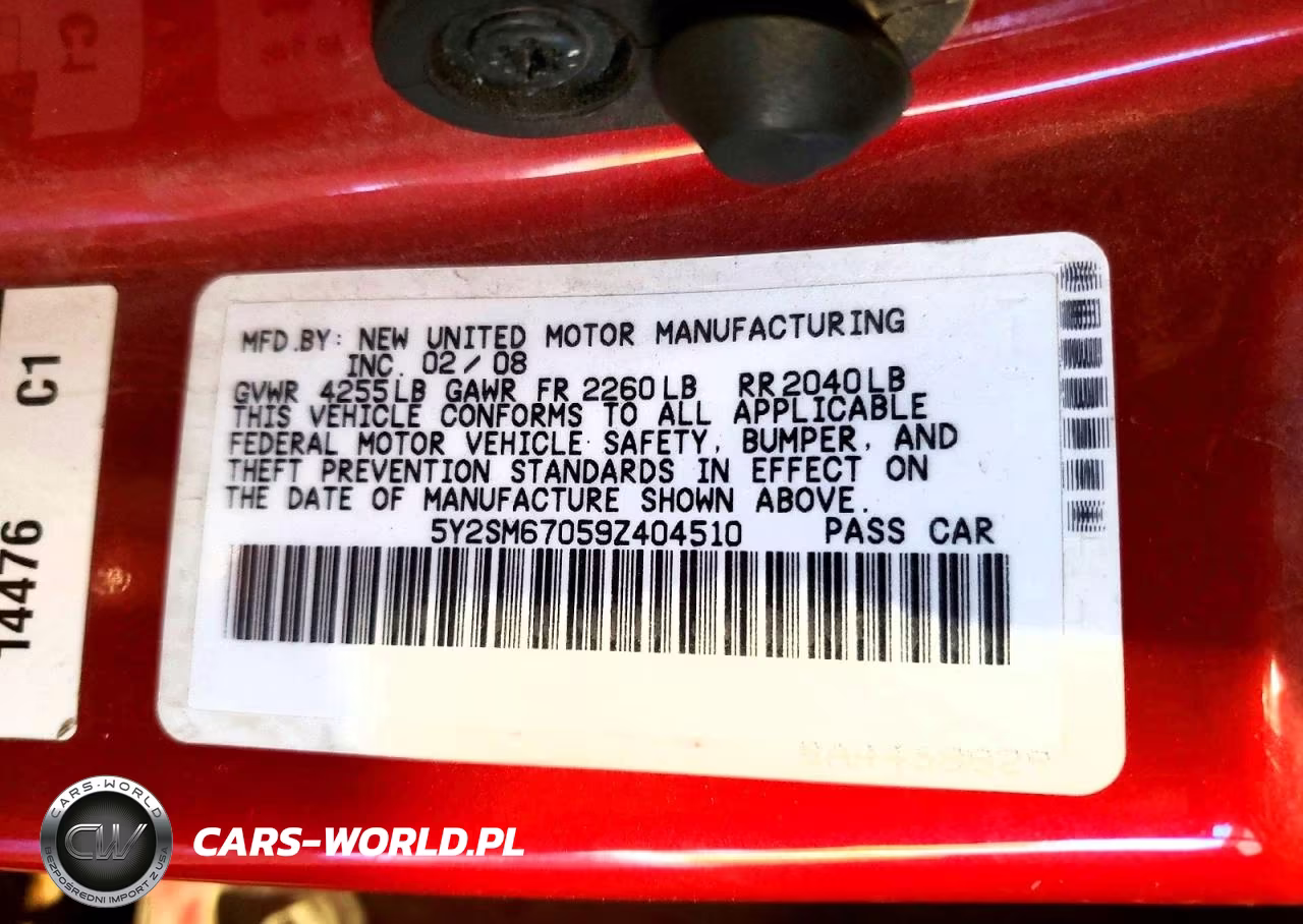 2009 Pontiac Vibe VIN:5Y2SM67059Z404510 - 12