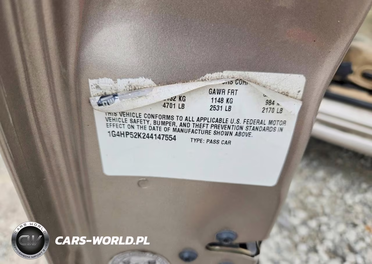 2004 Buick Lesabre Custom VIN:1G4HP52K244147554 - 13