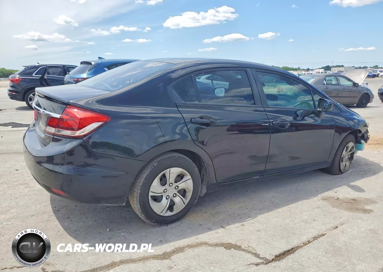 2015 Honda Civic Lx VIN:19XFB2F53FE082597 - 3