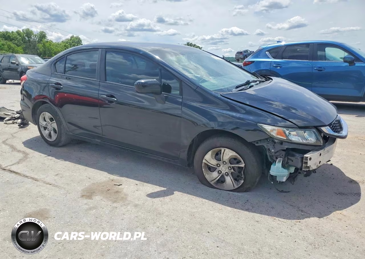 2015 Honda Civic Lx VIN:19XFB2F53FE082597 - 4