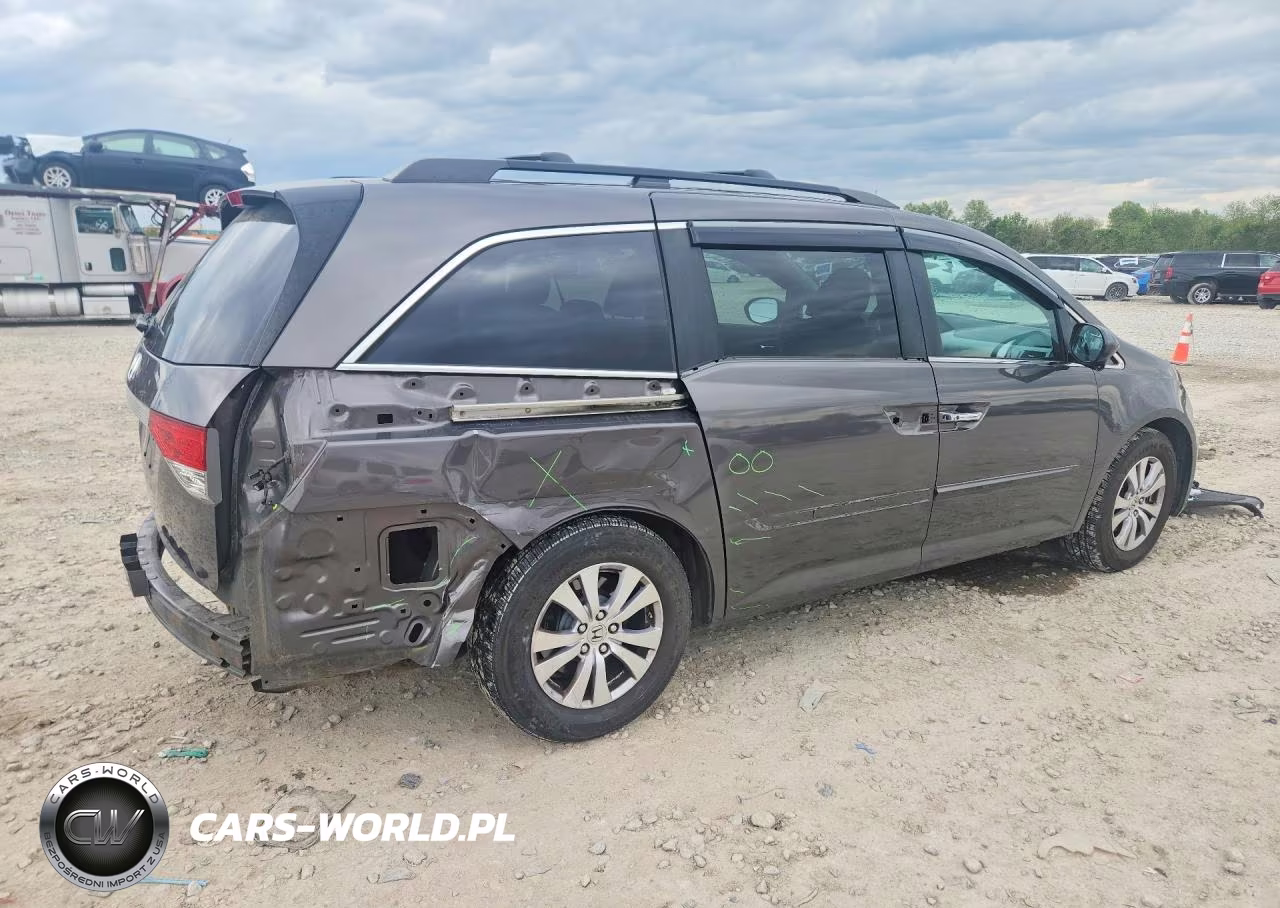 2015 Honda Odyssey Ex VIN:5FNRL5H48FB036368 - 3