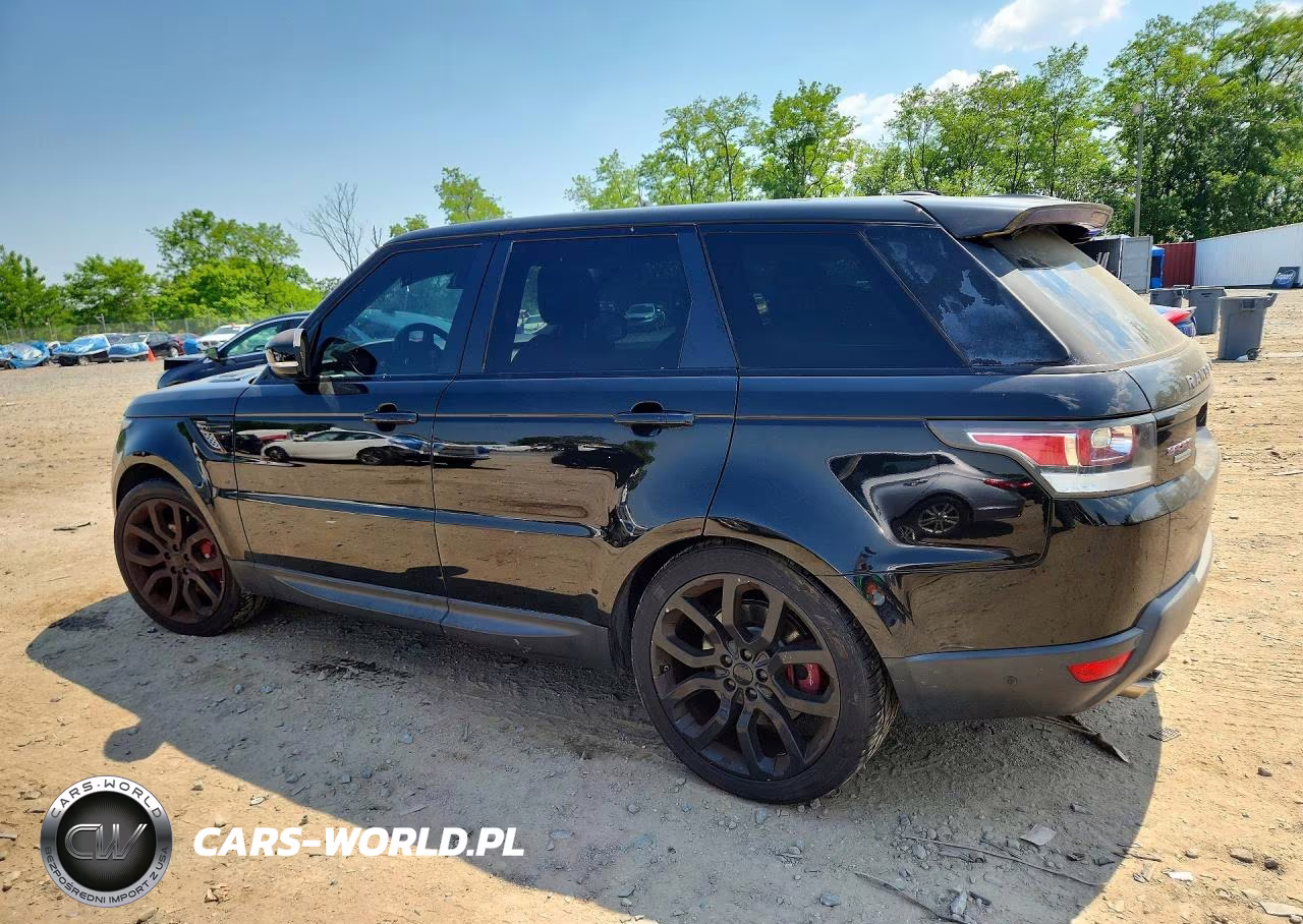2015 Land Rover Range Rover Sport Sc VIN:SALWR2TF1FA610500 - 2