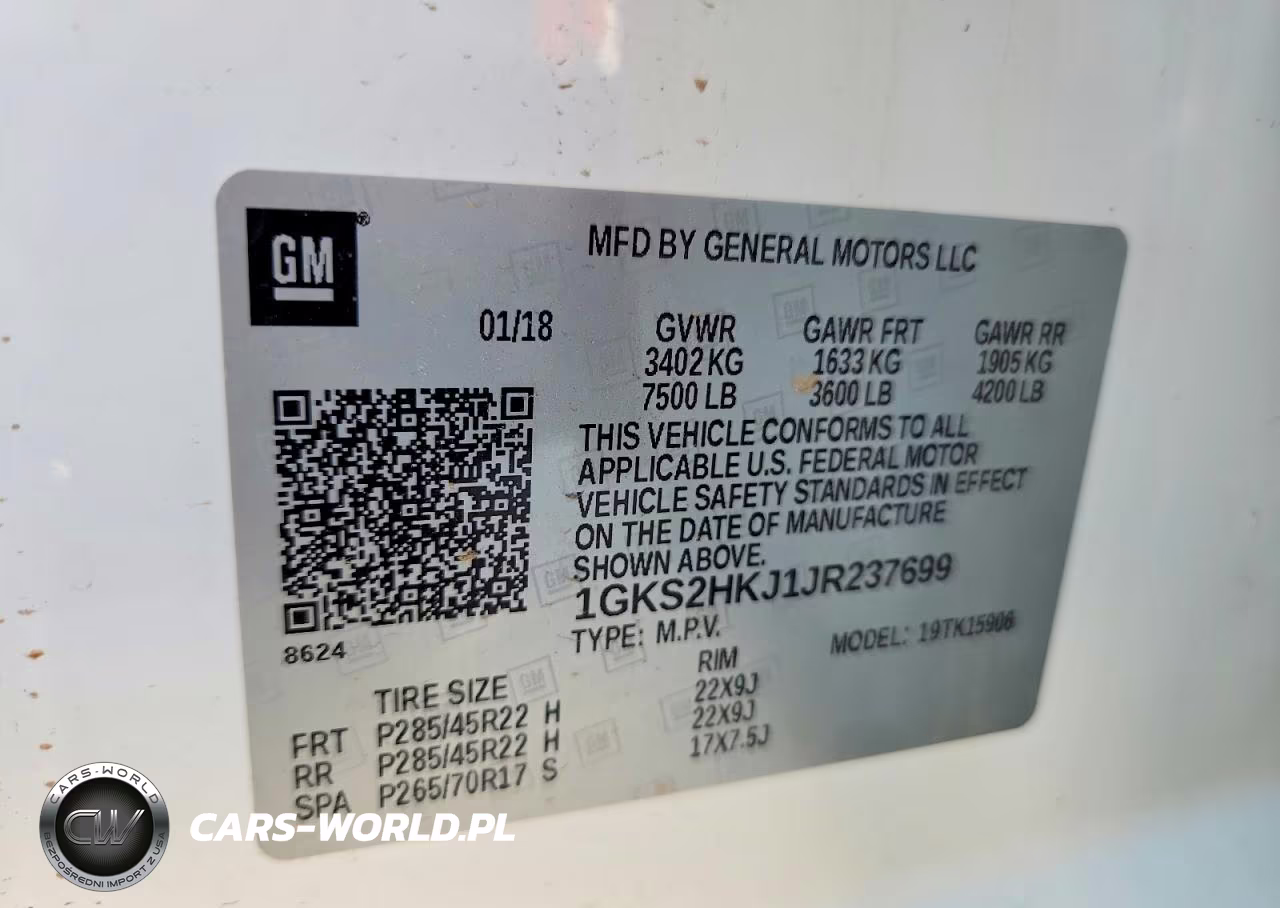 2018 GMC Yukon Xl Denali VIN:1GKS2HKJ1JR237699 - 14