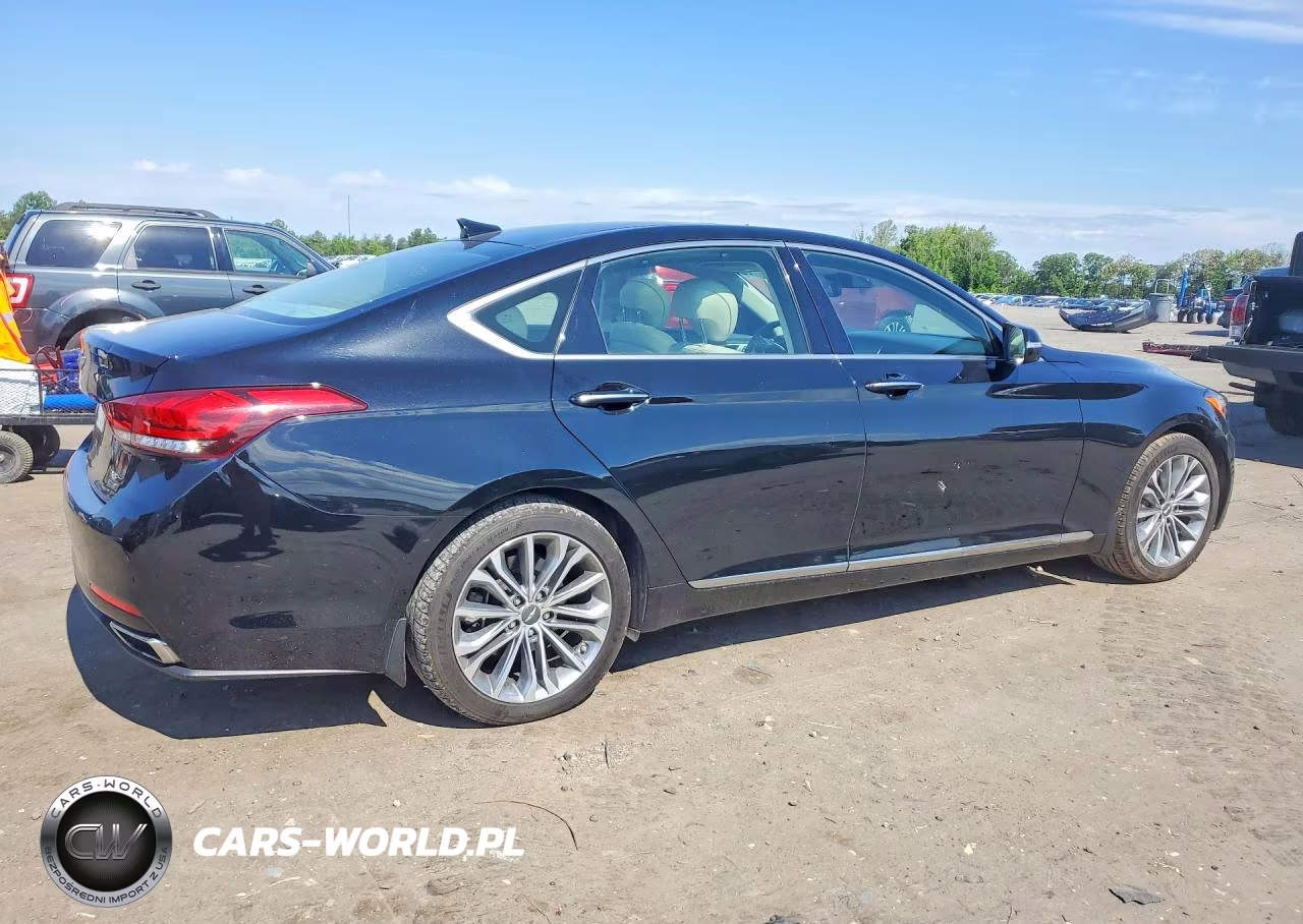 2017 Genesis G80 3.8 VIN:KMHGN4JE8HU172245 - 3
