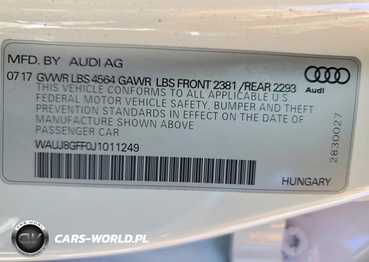 2018 Audi A3 Premium Plus VIN:WAUJ8GFF0J1011249 - 13