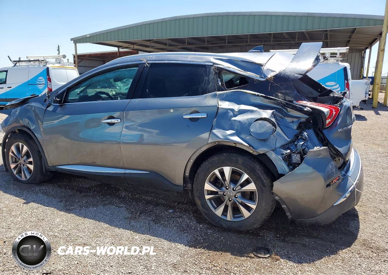2017 Nissan Murano Sl VIN:5N1AZ2MG4HN137062 - 2