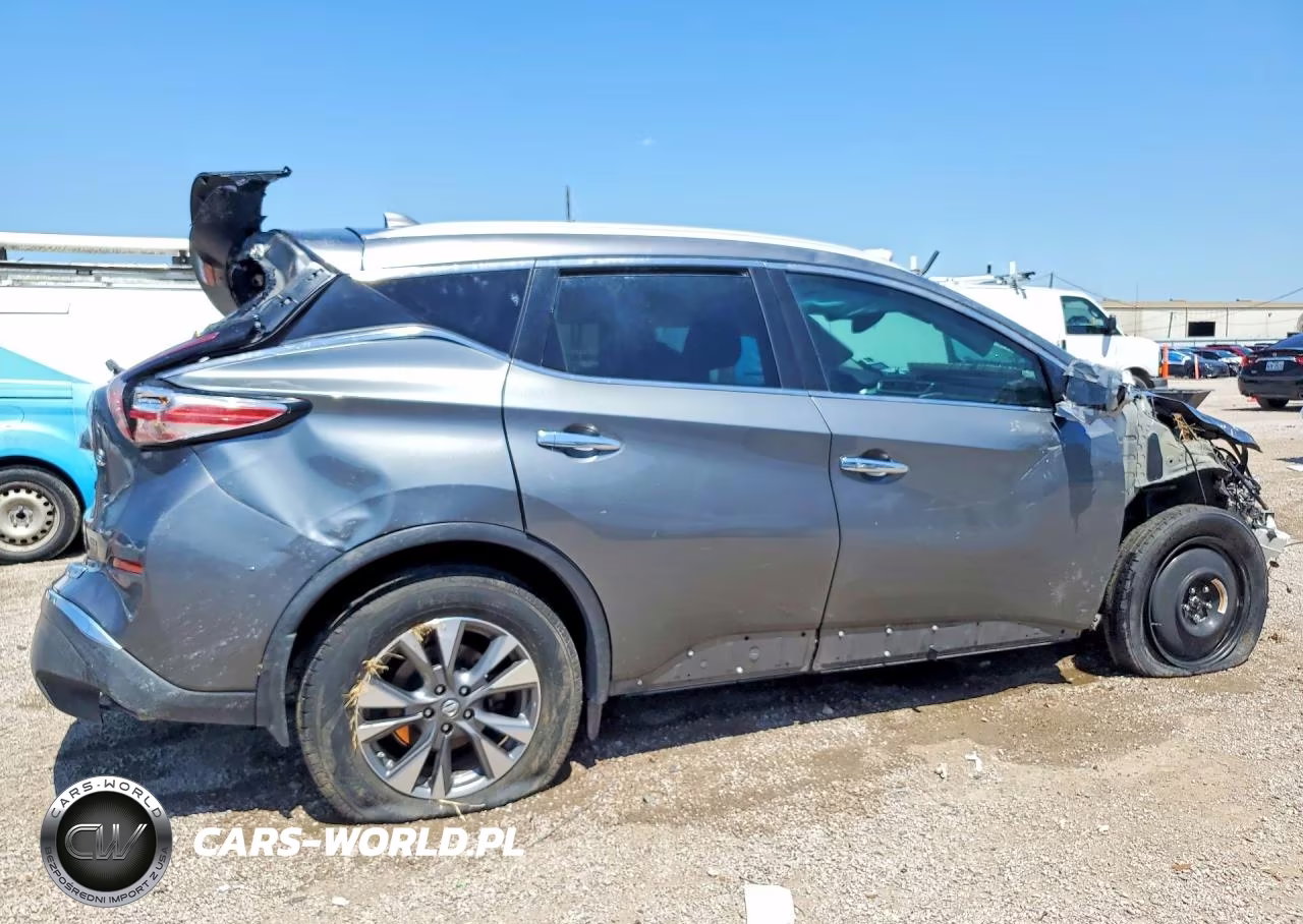 2017 Nissan Murano Sl VIN:5N1AZ2MG4HN137062 - 3