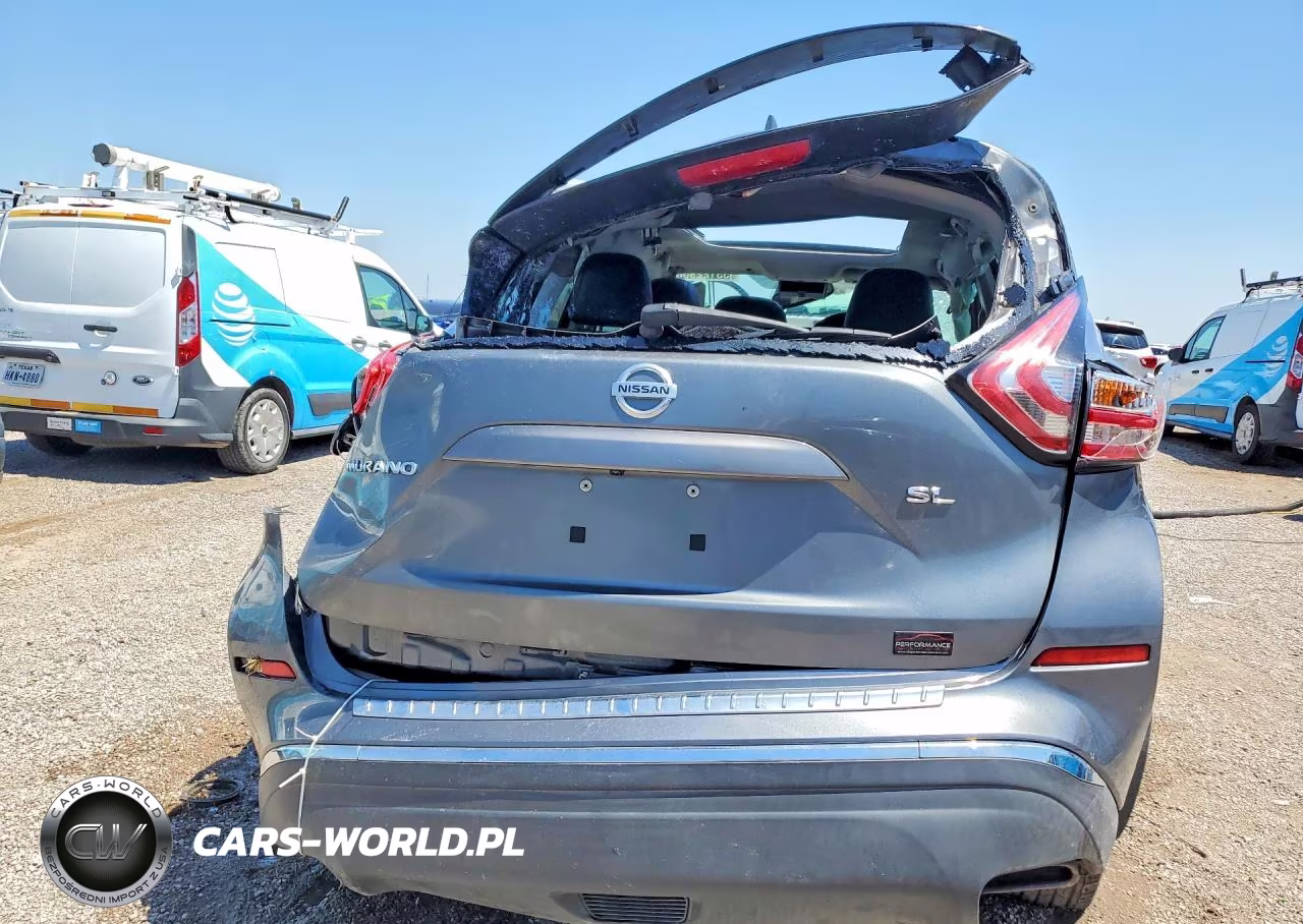 2017 Nissan Murano Sl VIN:5N1AZ2MG4HN137062 - 6