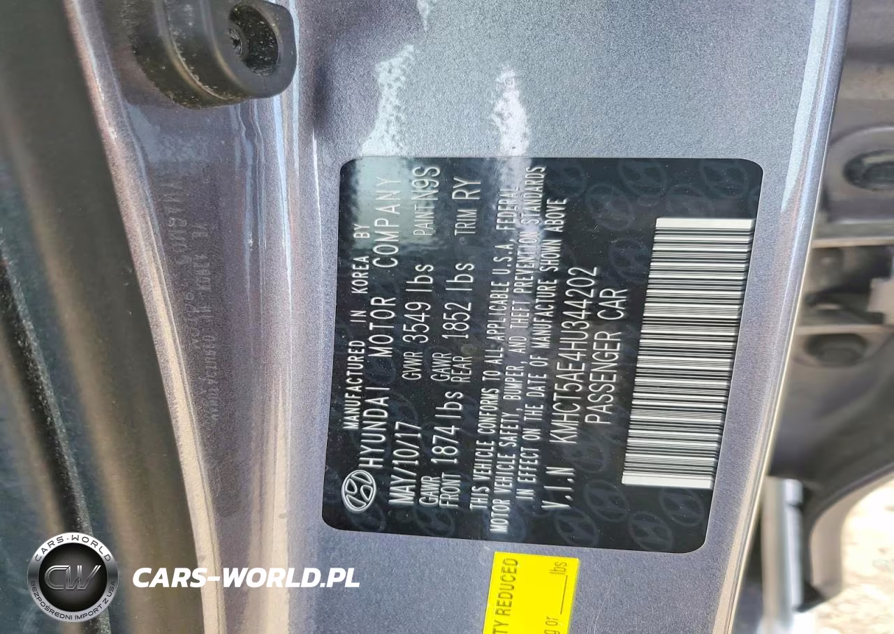 2017 Hyundai Accent Se VIN:KMHCT5AE4HU344202 - 12