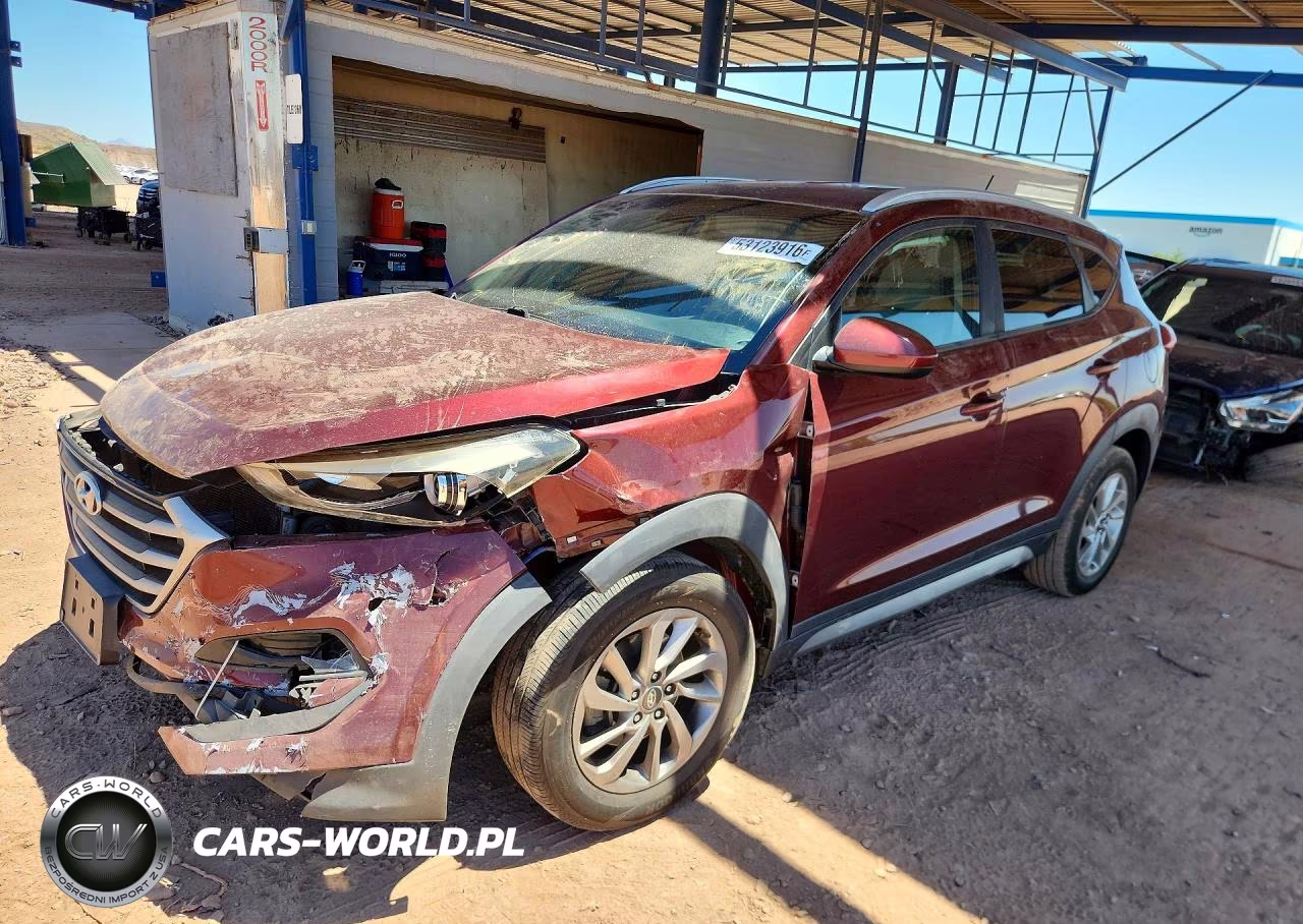 2017 Hyundai Tucson Se VIN:KM8J33A49HU264820 - 1