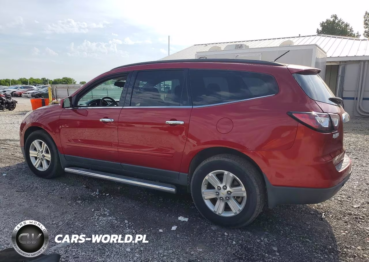 2013 Chevrolet Traverse Lt VIN:1GNKVGKD9DJ192674 - 2