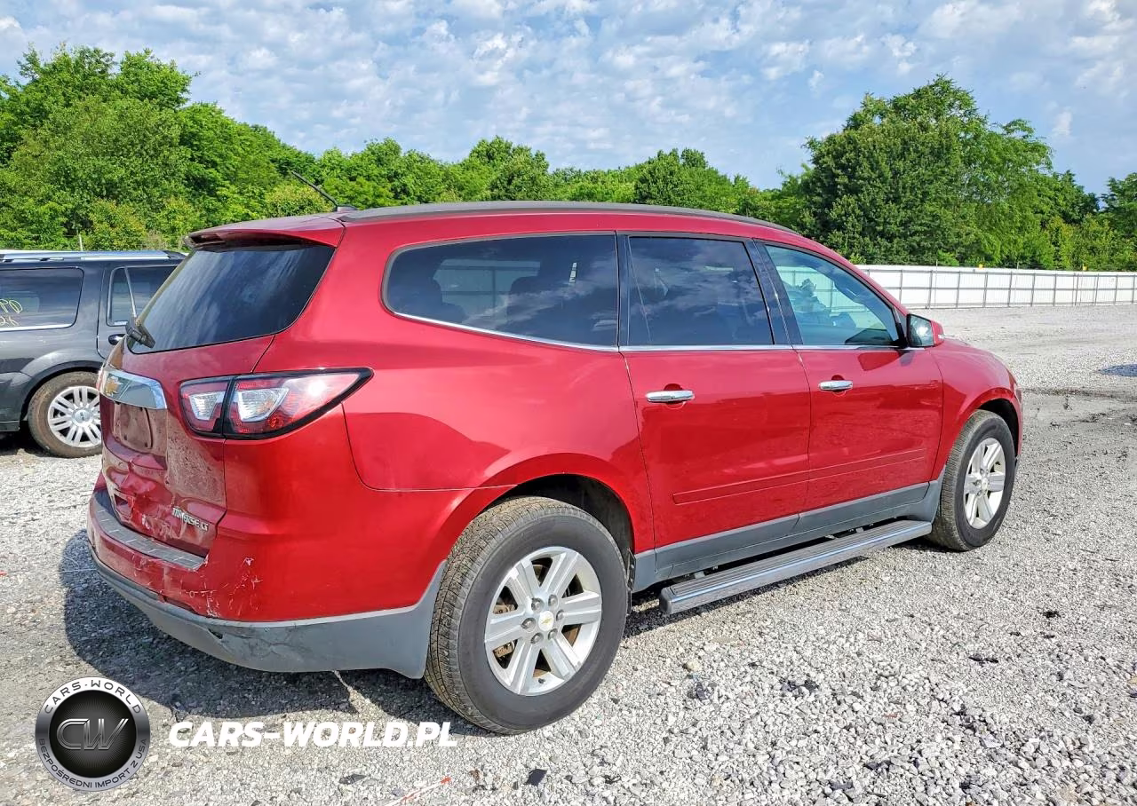 2013 Chevrolet Traverse Lt VIN:1GNKVGKD9DJ192674 - 3