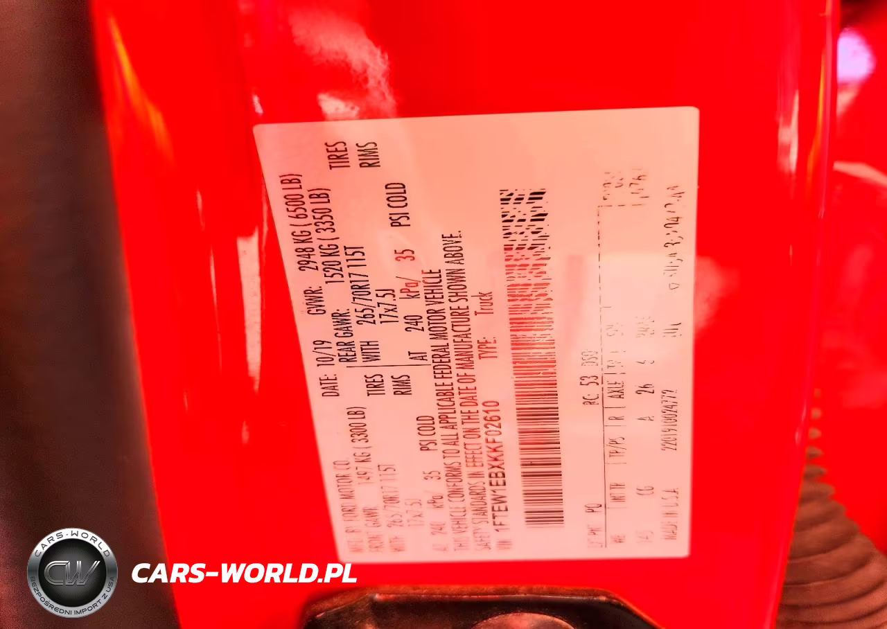 2019 Ford F150 Supercrew VIN:1FTEW1EBXKKF02610 - 12