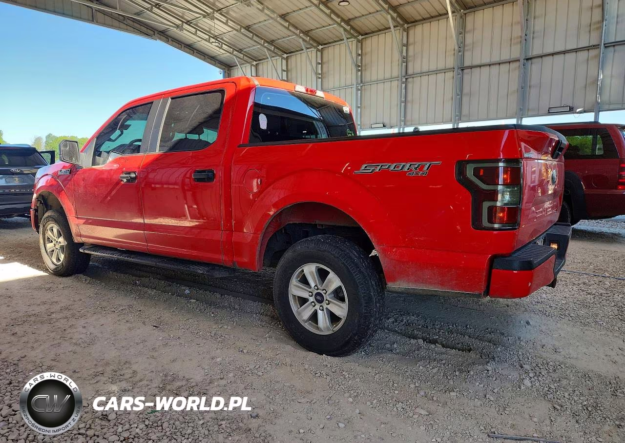 2019 Ford F150 Supercrew VIN:1FTEW1EBXKKF02610 - 2