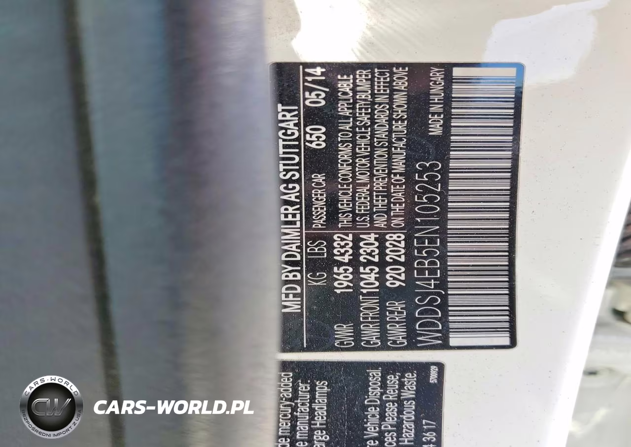 2014 Mercedes-Benz Cla 250 VIN:WDDSJ4EB5EN105253 - 12