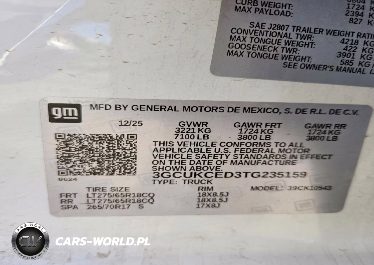 2026 Chevrolet Silverado K1500 Trail Boss Custom VIN:3GCUKCED3TG235159 - 13