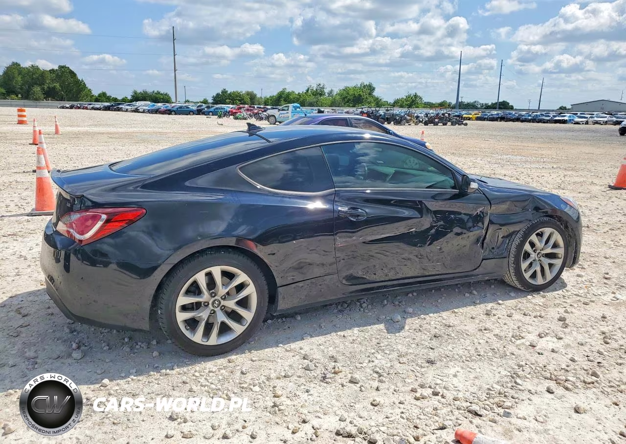 2015 Hyundai Genesis Coupe 3.8L VIN:KMHHT6KJ1FU127923 - 3