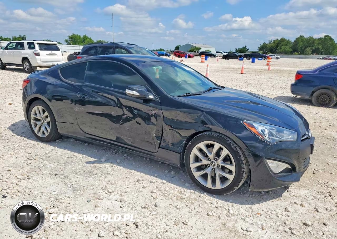2015 Hyundai Genesis Coupe 3.8L VIN:KMHHT6KJ1FU127923 - 4