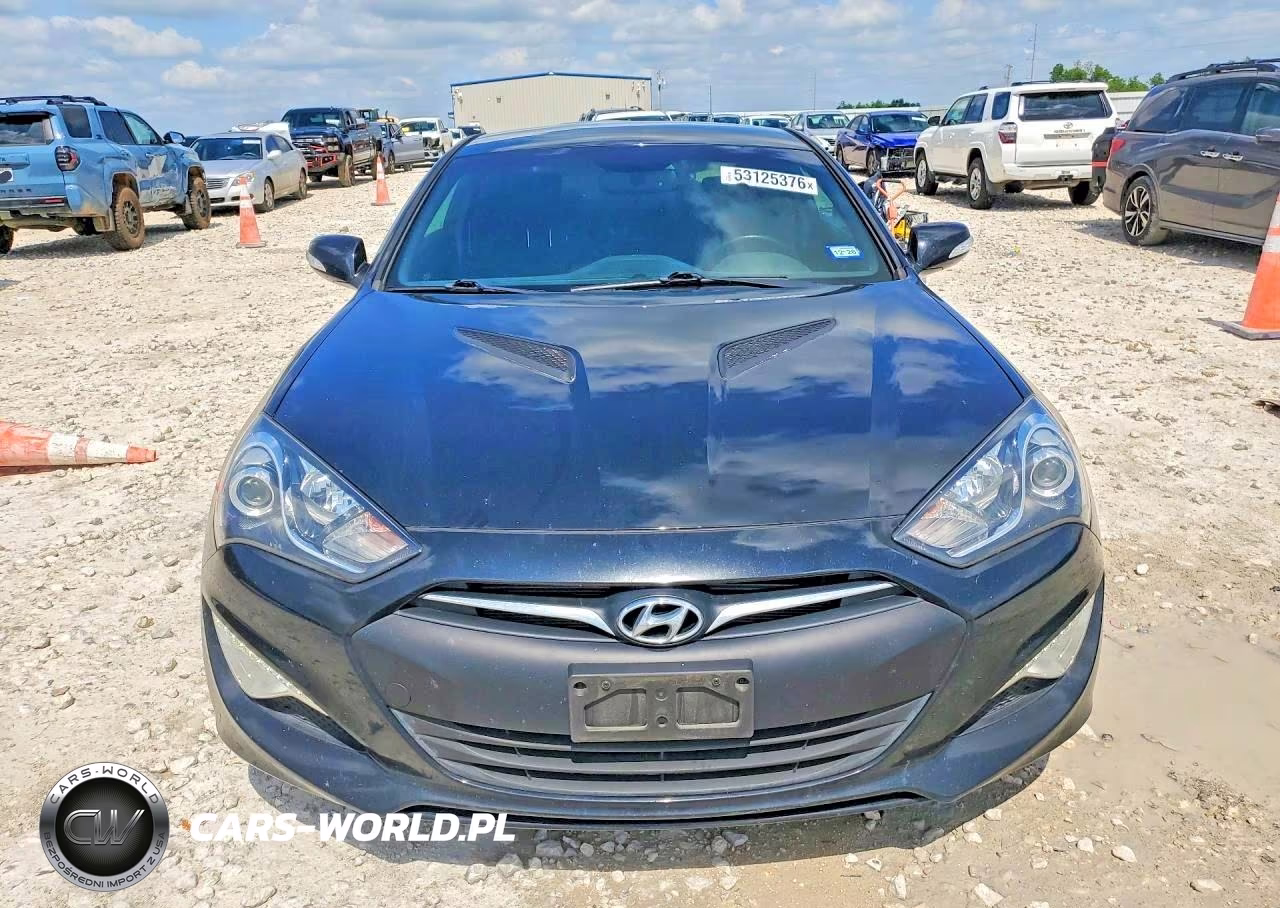 2015 Hyundai Genesis Coupe 3.8L VIN:KMHHT6KJ1FU127923 - 5