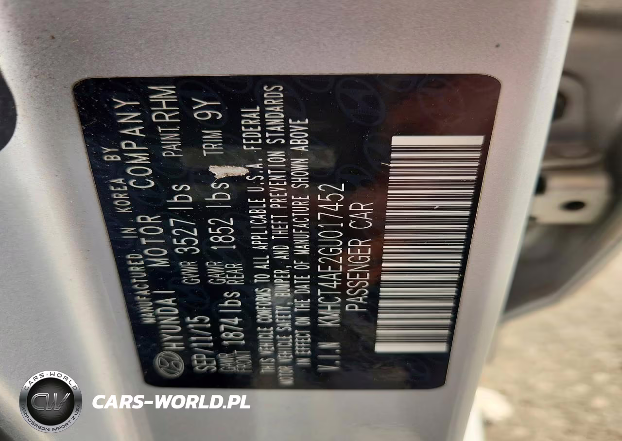 2016 Hyundai Accent Se VIN:KMHCT4AE2GU017452 - 12