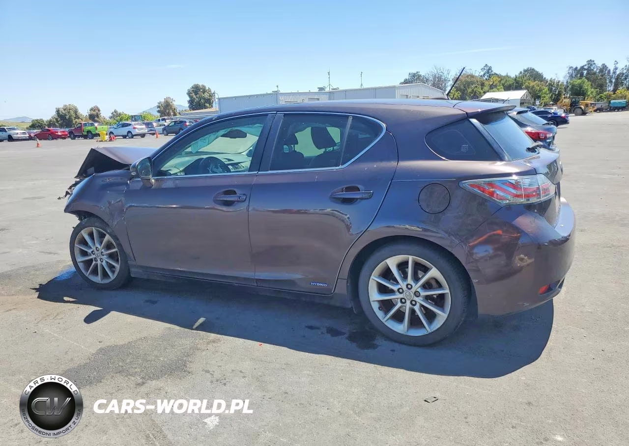 2011 Lexus Ct 200 VIN:JTHKD5BH2B2031866 - 2