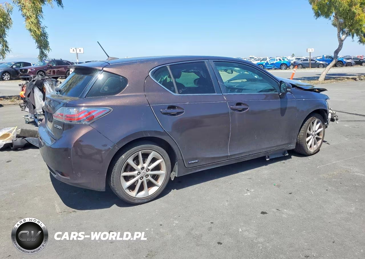 2011 Lexus Ct 200 VIN:JTHKD5BH2B2031866 - 3