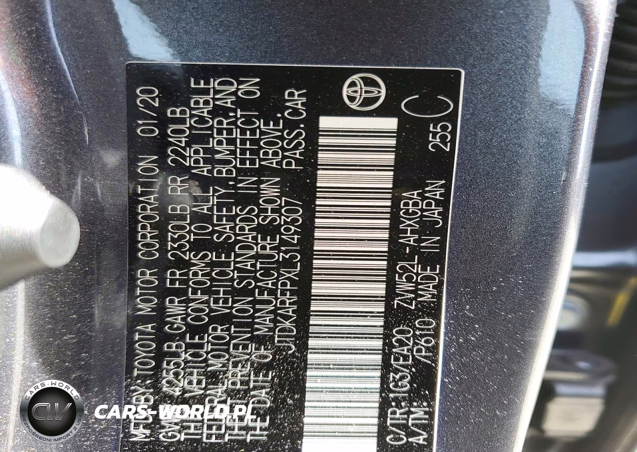 2020 Toyota Prius Prime Limited VIN:JTDKARFPXL3149307 - 13