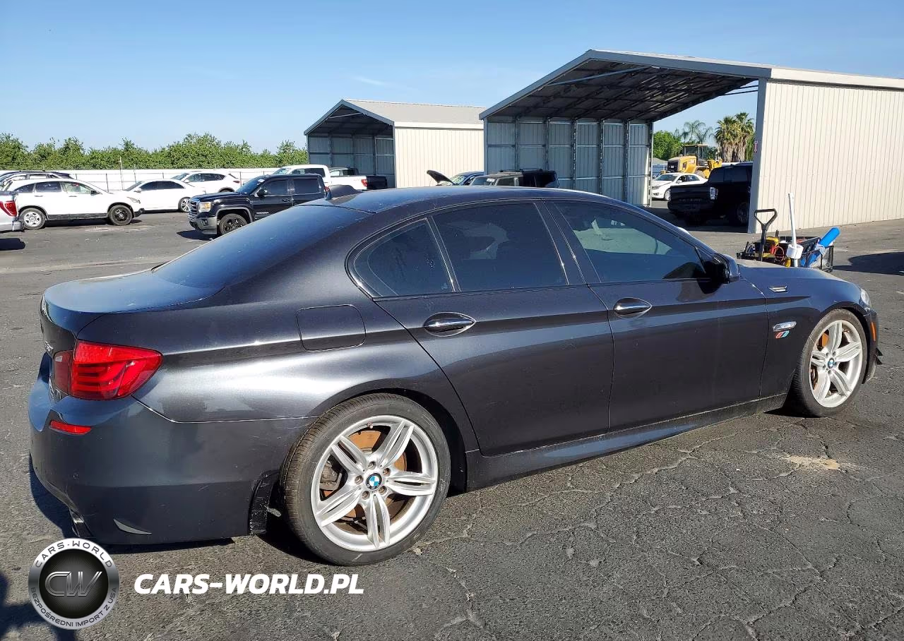 2013 BMW 550 I VIN:WBAFR9C57DDX79792 - 3