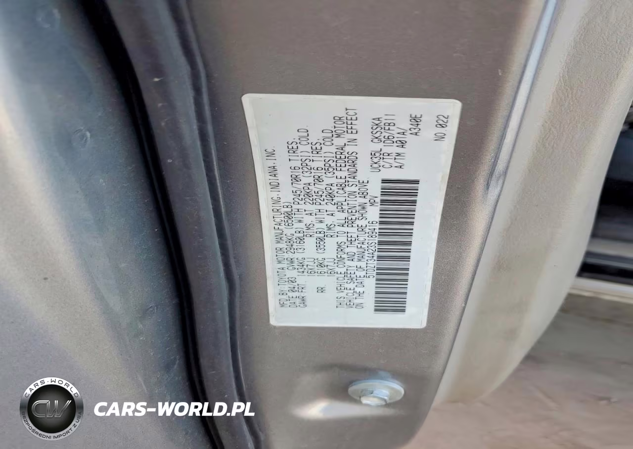 2003 Toyota Sequoia Sr5 VIN:5TDZT34A23S189416 - 12