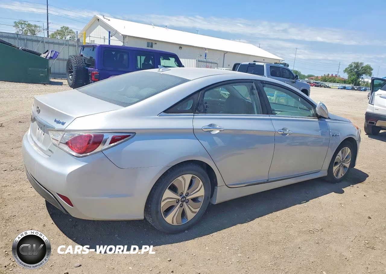 2015 Hyundai Sonata Hybrid Limited VIN:KMHEC4A44FA127693 - 3