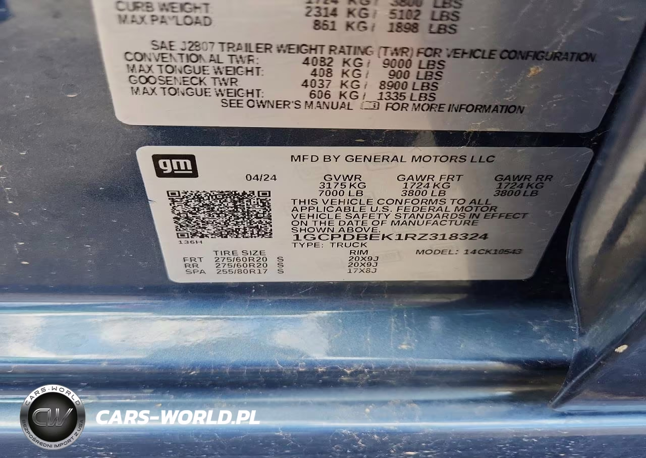 2024 Chevrolet Silverado K1500 Custom VIN:1GCPDBEK1RZ318324 - 13