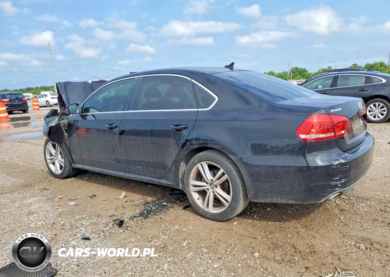 2014 Volkswagen Passat Se VIN:1VWBN7A38EC116383 - 2